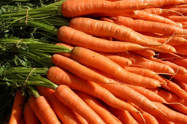 las zanahorias dan nombre a este bello color