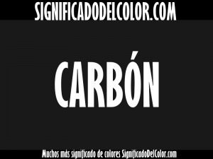 cual es el color carbon
