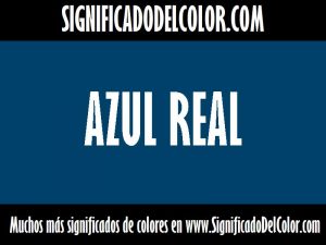 Cual es el color Azul real 【Como es el color Azul real + Ejemplo】
