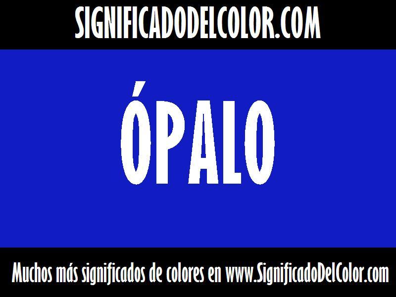 cual es el color Ópalo